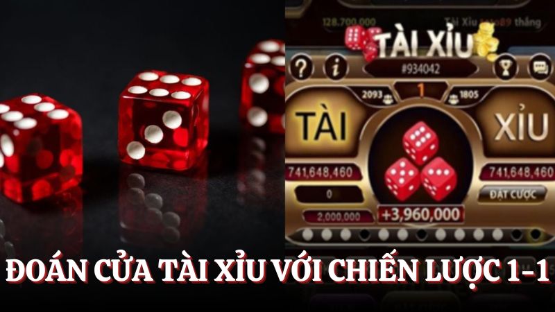 Cách xem cầu tài xỉu với chiến lược 1-1