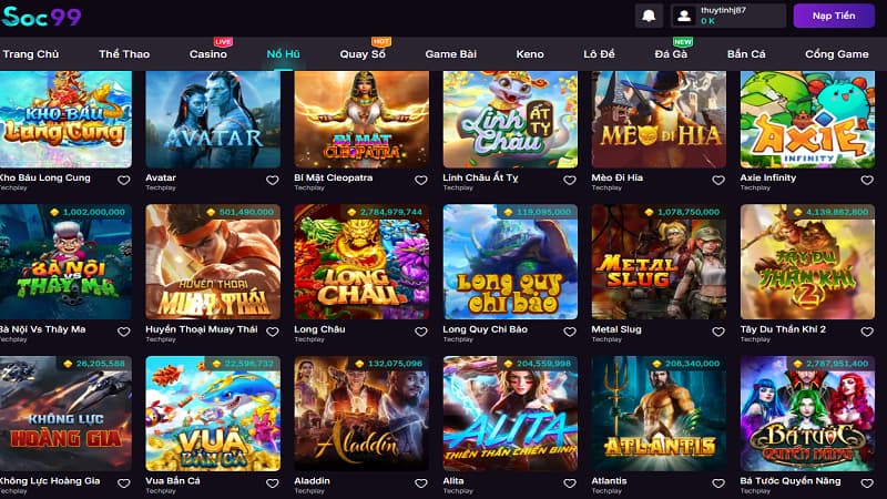 Kinh nghiệm chơi game nổ hũ rút tiền mặt - Chọn game có tỷ lệ RTP cao
