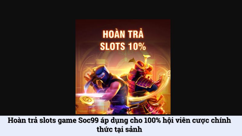 Giới thiệu tổng quan về chương trình hoàn trả slots game SOC99