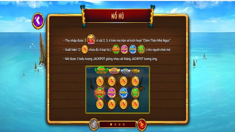 Các hũ jackpot trong nổ hũ Ăn Khế Trả Vàng